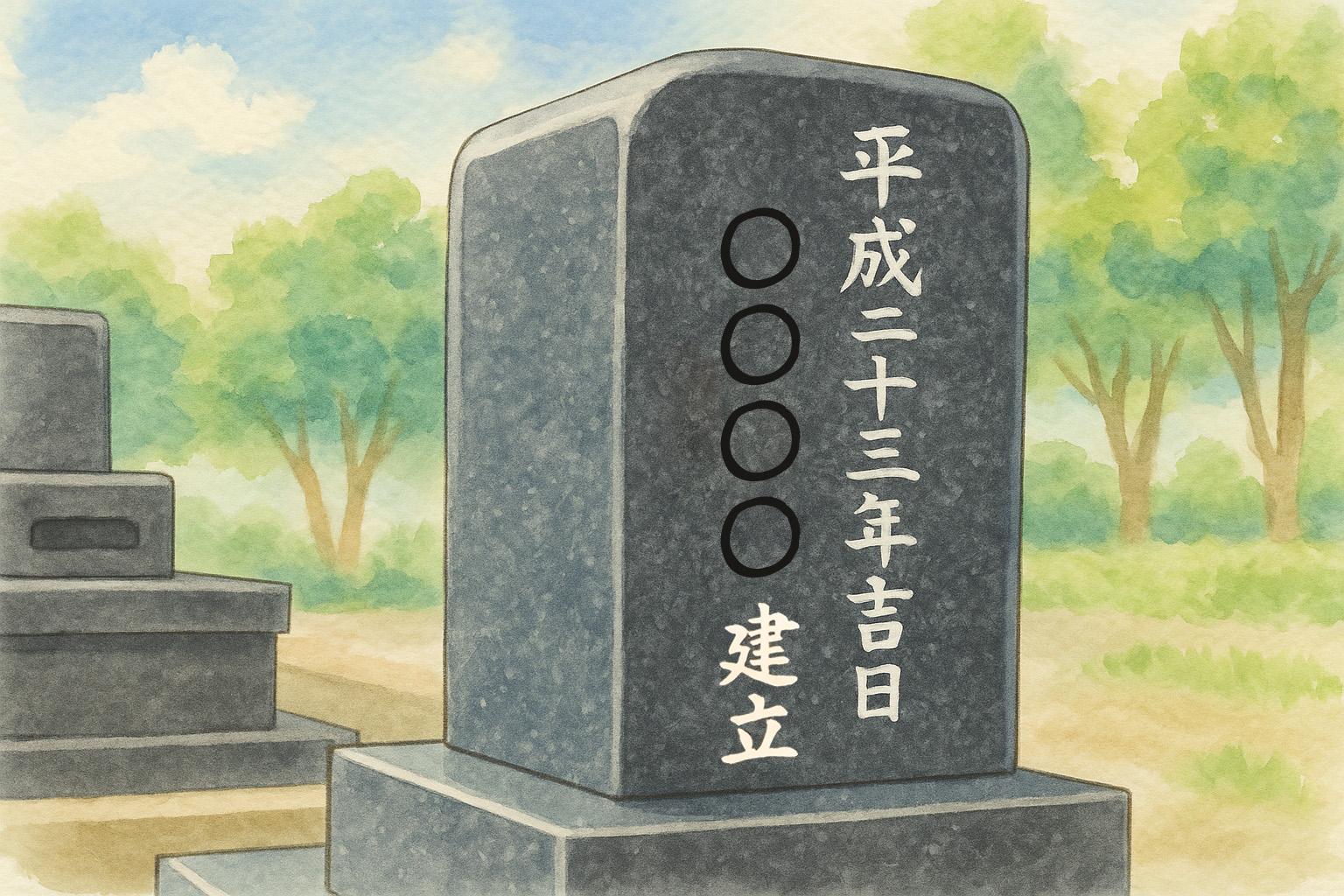 建立　イメージイラスト